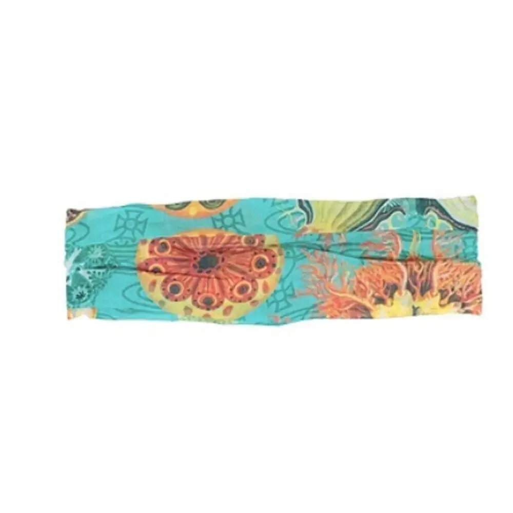 Vivienne Westwood floral headband Turquoise